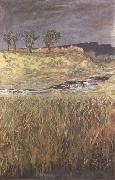 Max Klinger Landscape at the Unstrut (mk09) oil painting reproduction